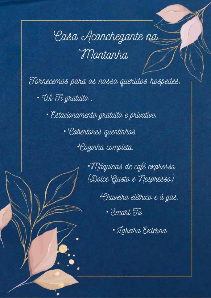 Campos do Jordão Casa Aconchegante Na Montanha 아파트 외부 사진
